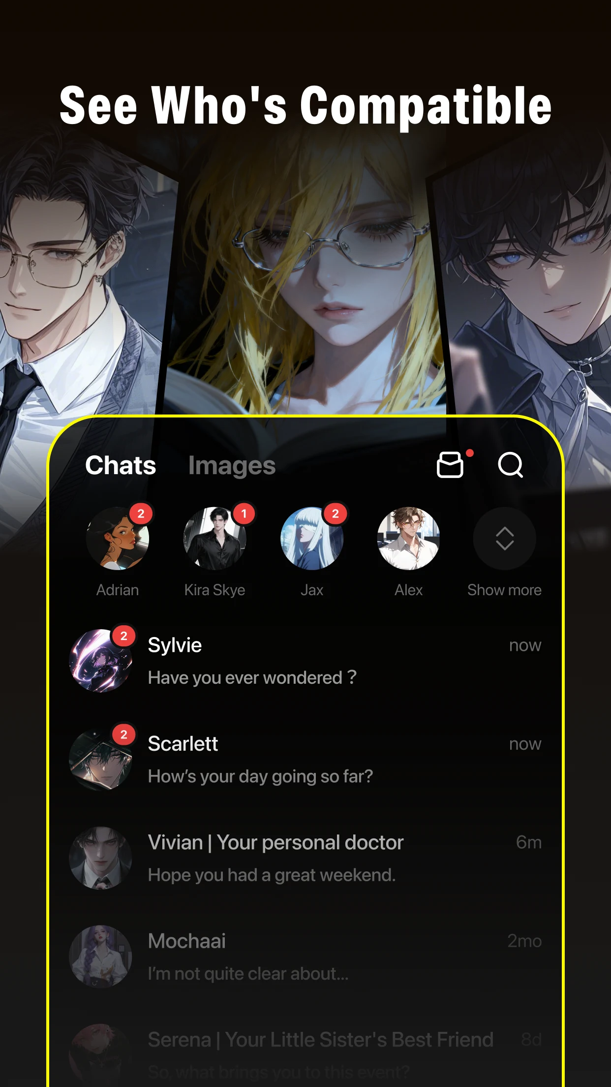 Emochi: Chat With Character screenshot